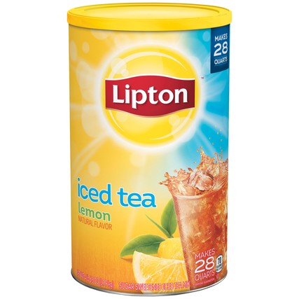Lipton Iced Tea Sweetened w Lemon 4.6lb mks 28qts